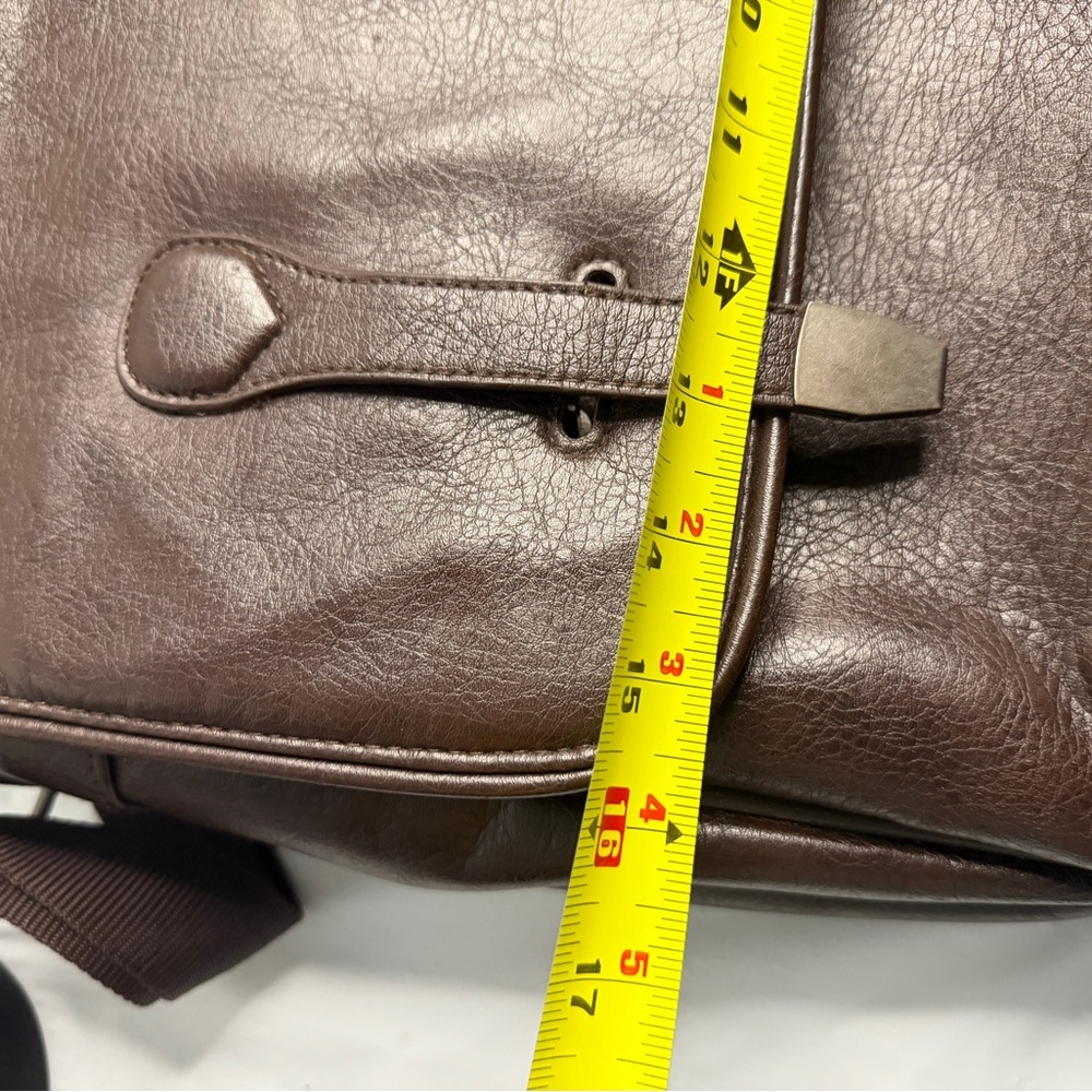 BUXTON LEATHER LAPTOP BRIEFCASE BAG - Picture 5 of 10